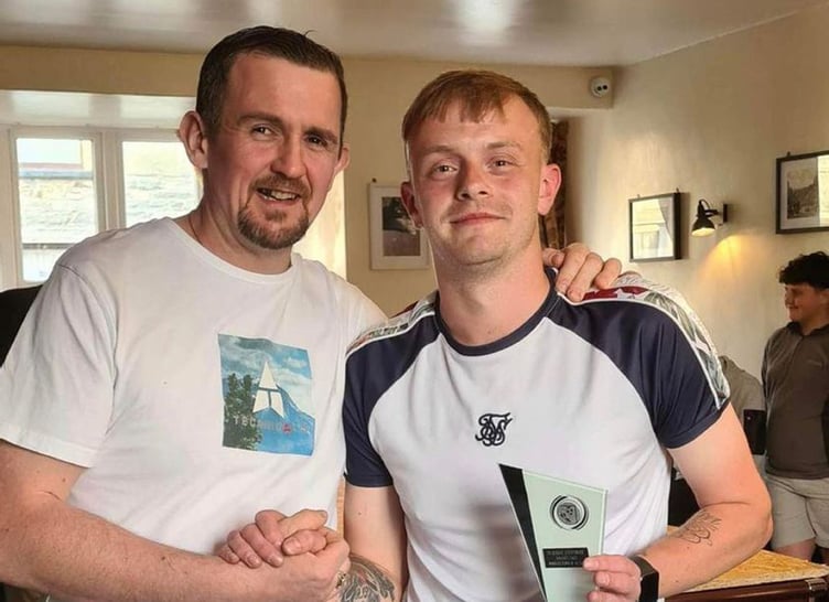 Blaenau Ffestiniog manager's player Joe Dukes