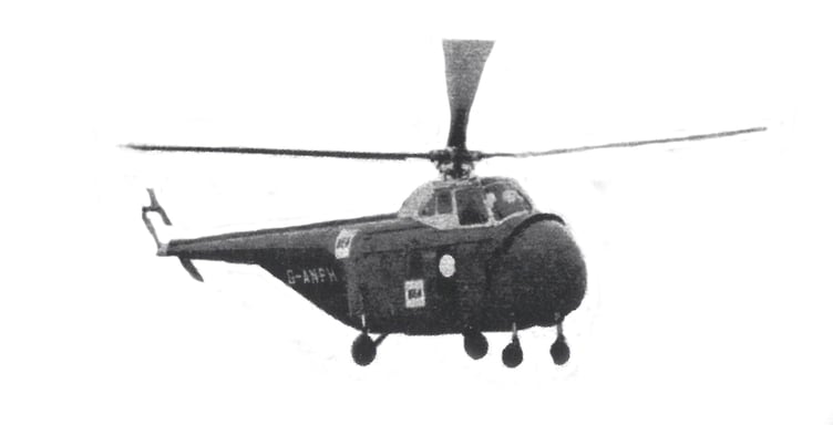 1963 rescue helicopter