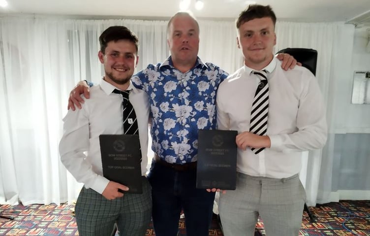 Reserves Top Scorers Joe Williams and Shaun Jones Joe Williams and Shaun Jones – presented by sponsor, Justin Manley