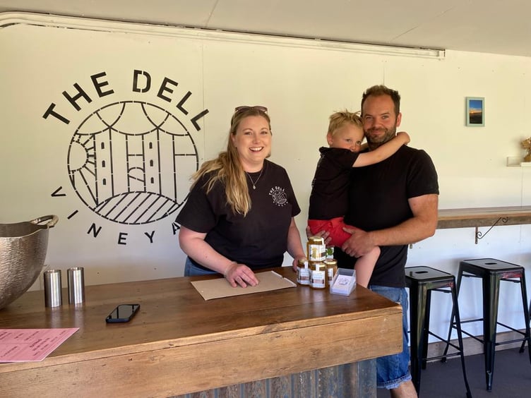 The Dell Vineyard is a family run business