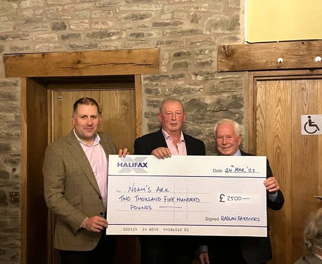 Raglan Farmers’ Association hands over ‘Speed Shear’ cheques to good causes