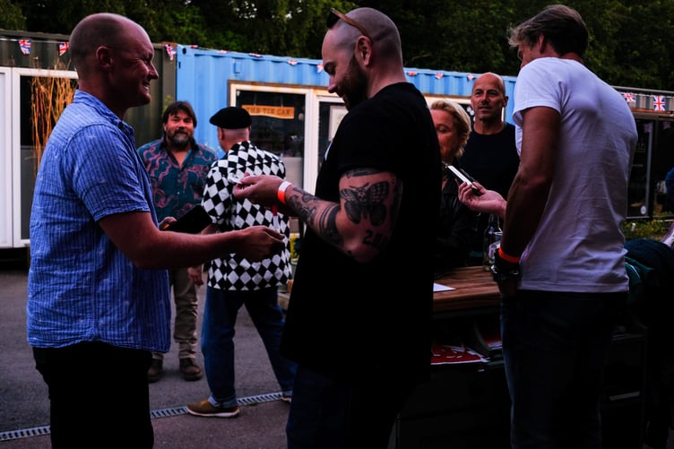 The event attracted huge crowds