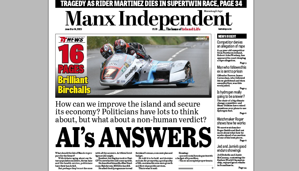 Manx Independent, June 8, 2023