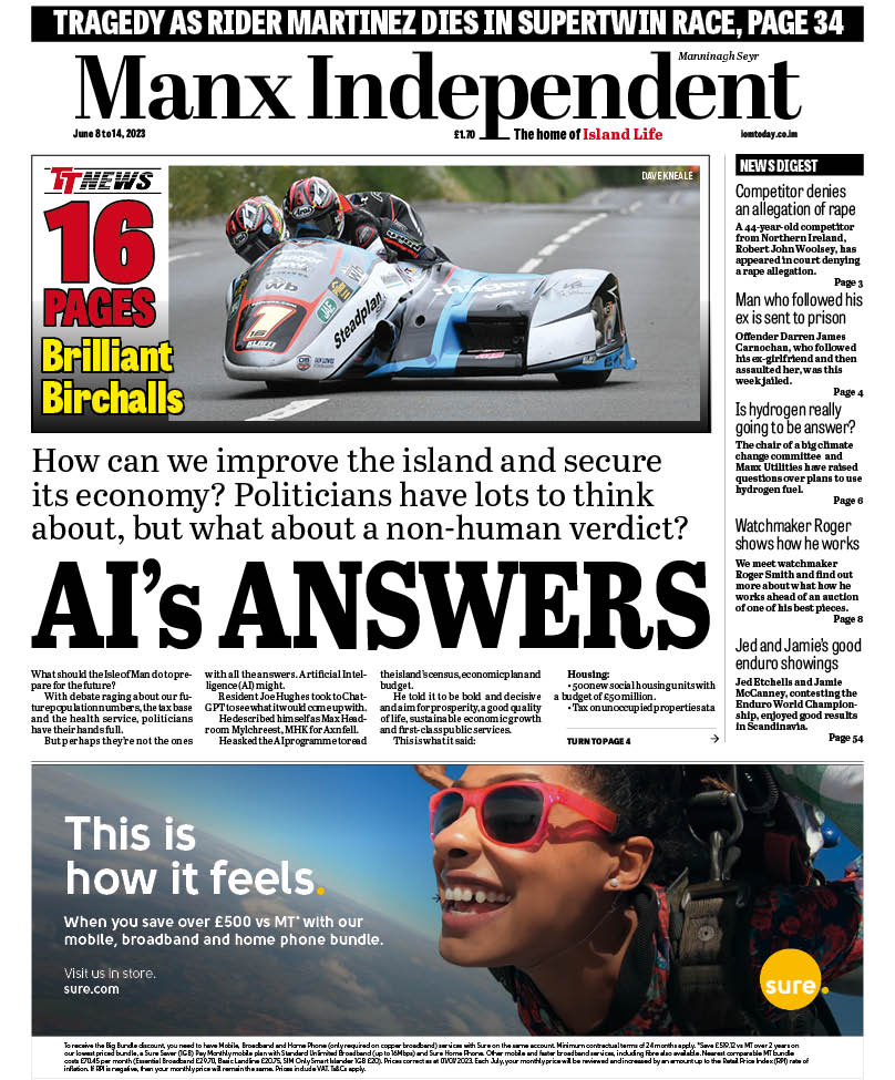 Manx Independent, June 8, 2023