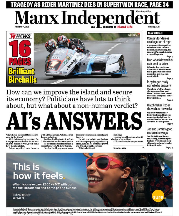 Manx Independent, June 8, 2023