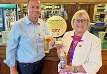 Westminster column with Sheryll Murray