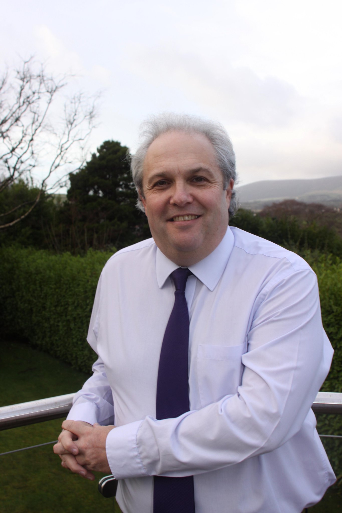 Mark Shimmin MBE one of the New Years Honours recipients who recieved a MBE.