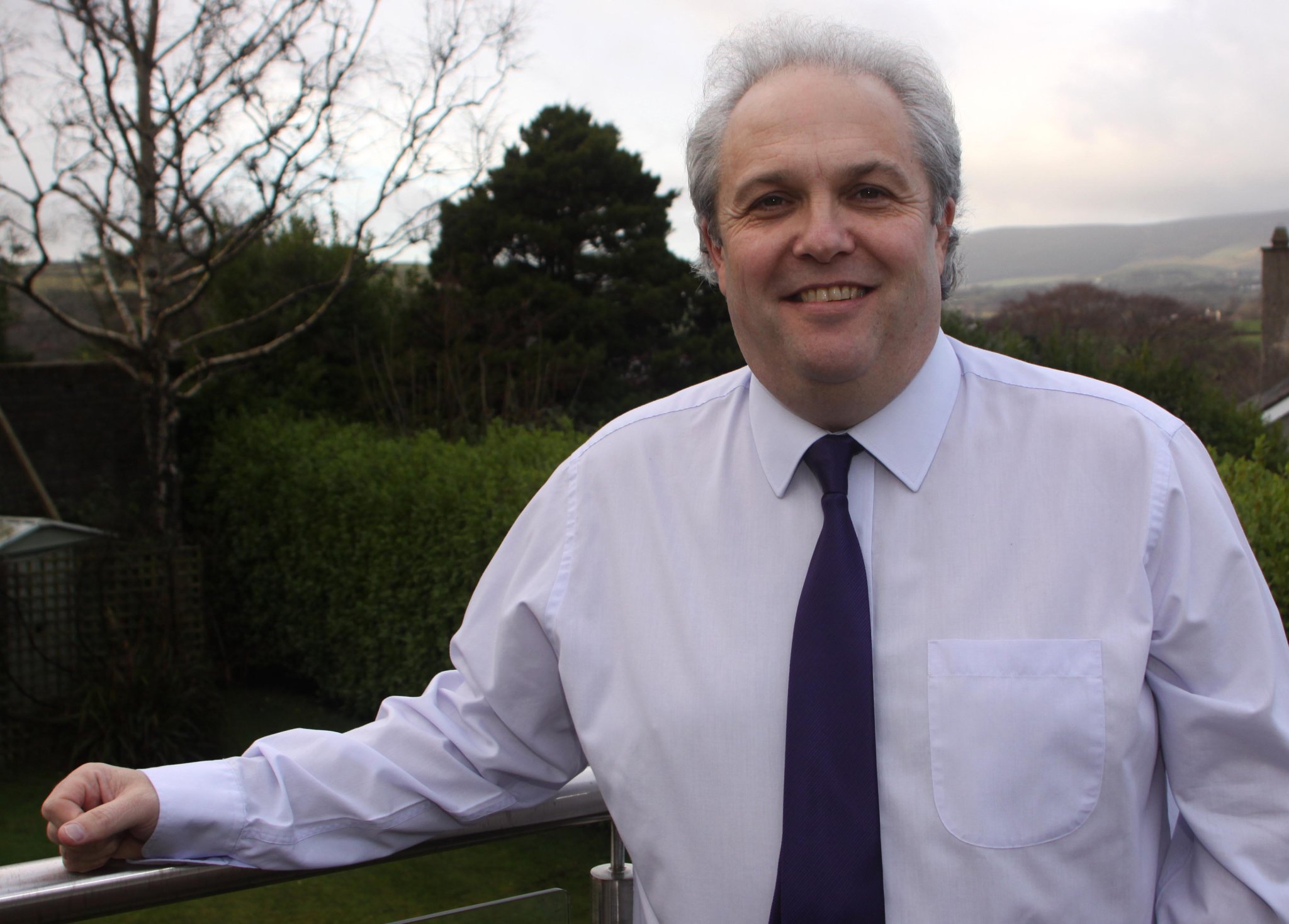 Mark Shimmin MBE one of the New Years Honours recipients who recieved a MBE.