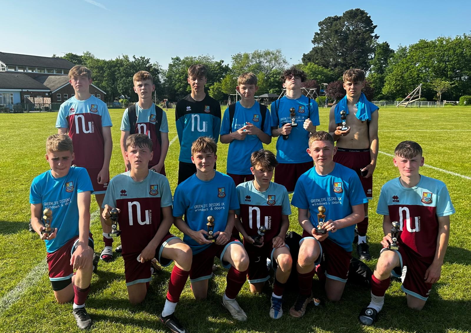 Farnham Town Youth Football Club won the Waverley Cup for the second year running