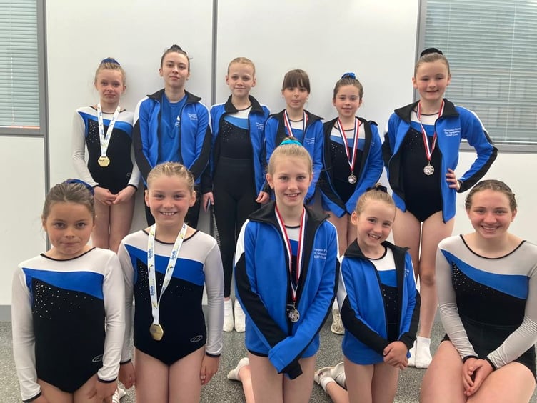 IN PICTURES: The Okehampton Flyers who competed in Bath.