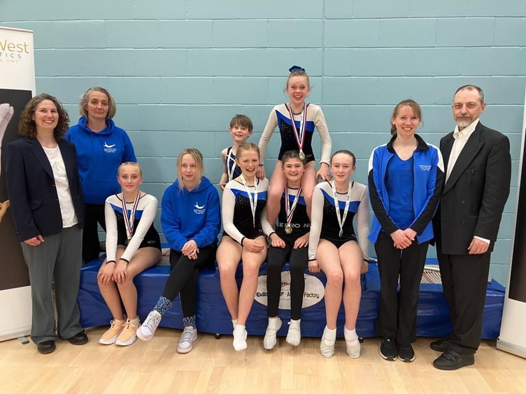 IN PICTURES: The Okehampton Flyers who competed in Bath.