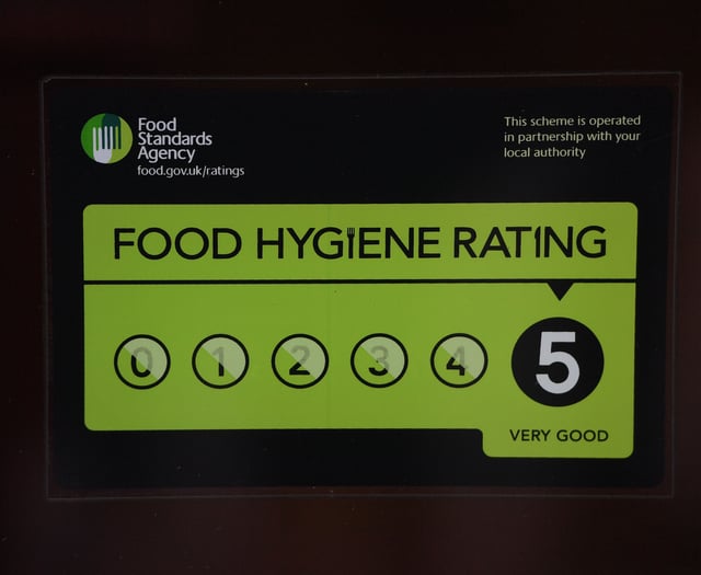 Food hygiene ratings given to three Waverley establishments