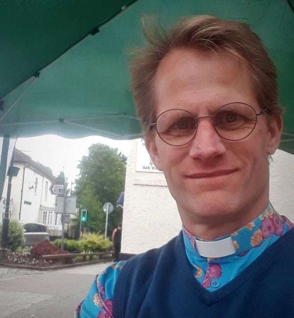 <p>Liphook vicar Valentine Inglis-Jones</p>