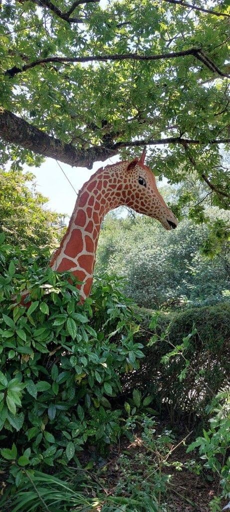 giraffe sculpture