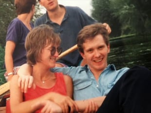 Haslemere woman dedicates MBE to husband and BBC war correspondent