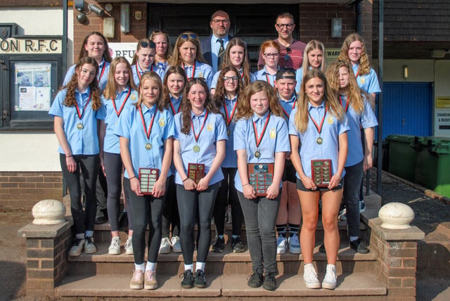 Crediton RFC Under 14 Girl’s.