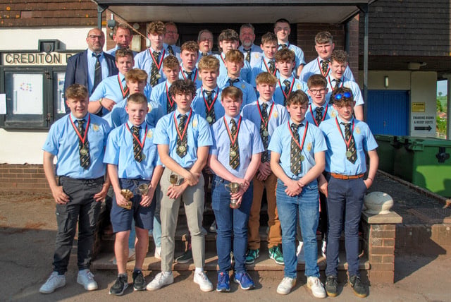 Crediton RFC Under 15’s.