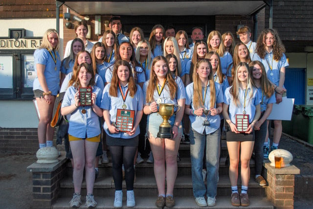 Crediton RFC Under 16 Girls.