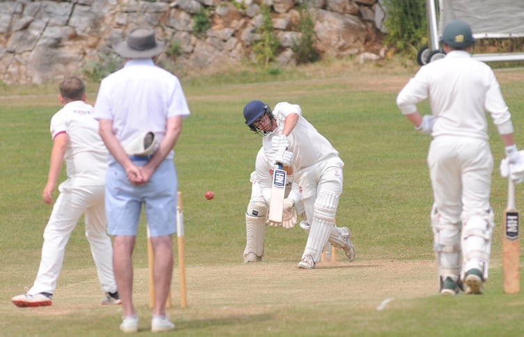 MDA170623C Photo: Steve Pope Devon Cricket League D Division West. Ipplepen 2nd XI vs Hatherleigh 2nd XI.