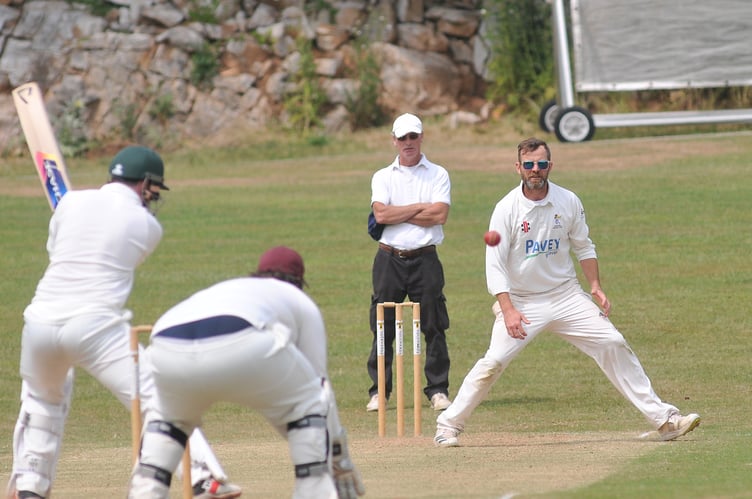 MDA170623C Photo: Steve Pope Devon Cricket League D Division West. Ipplepen 2nd XI vs Hatherleigh 2nd XI.
