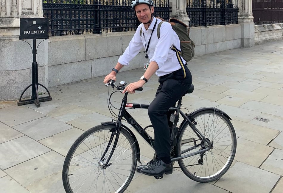 <p>Chancellor Jeremy Hunt will get back in the saddle at the Farnham Charity Bike Ride on Sunday, July 2</p>
