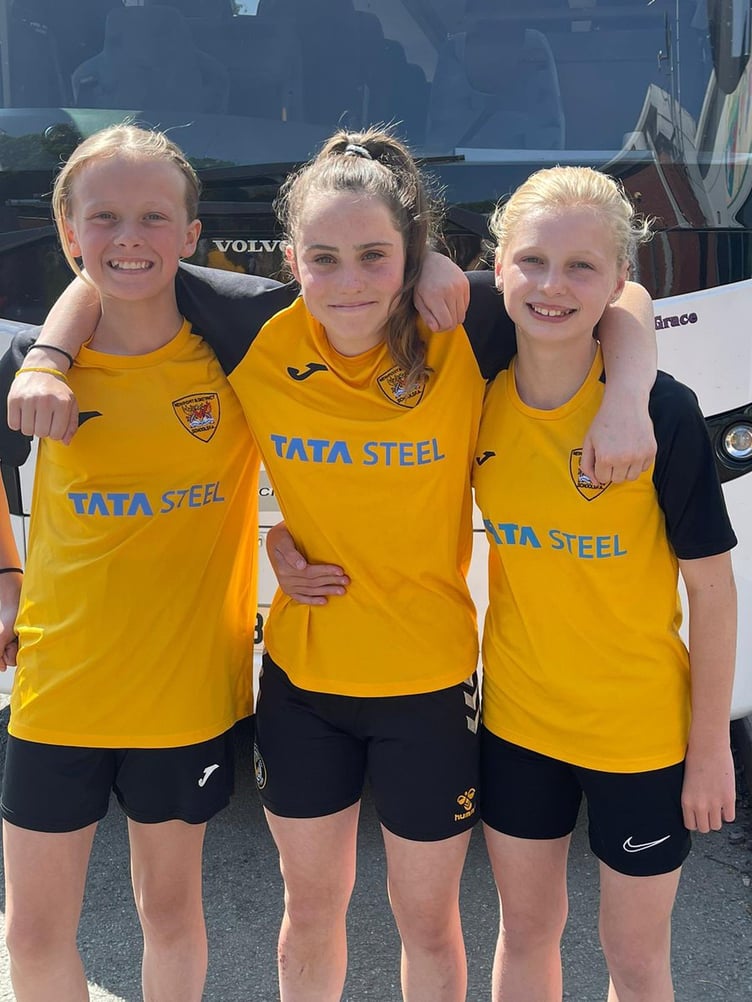 Elizabeth Preta Jackson, Isla Davies and Myla Blatch