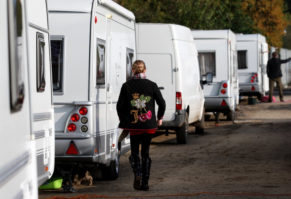 Hundreds of Traveller caravans in Waverley