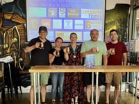 Bordon foodbank gets £3,000 from Tap at The Shed beer & cider festival