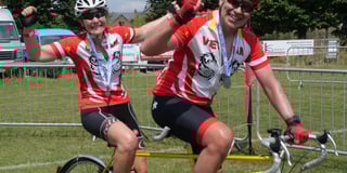 Nello cycle ride on target to raise £60,000 for cancer charity FORCE
