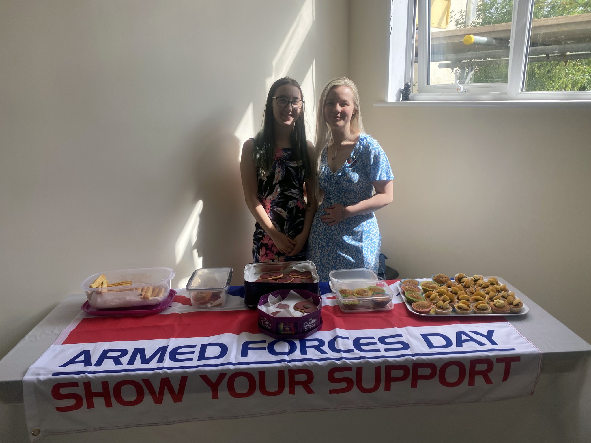 Branch youth members held a very successful bake sale