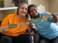 Alton care home Borovere uses wooden keys to tell people all about it 
