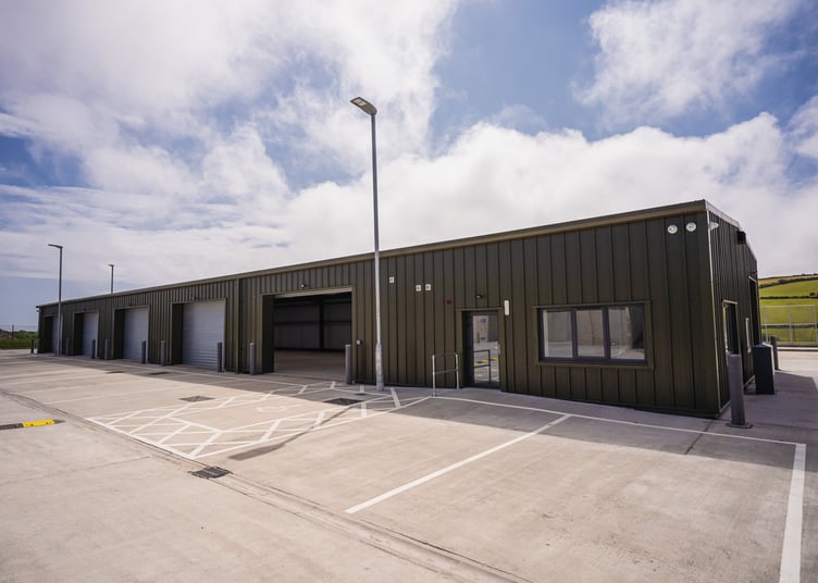 The re-use shed is ‘larger and lighter’ than the old one