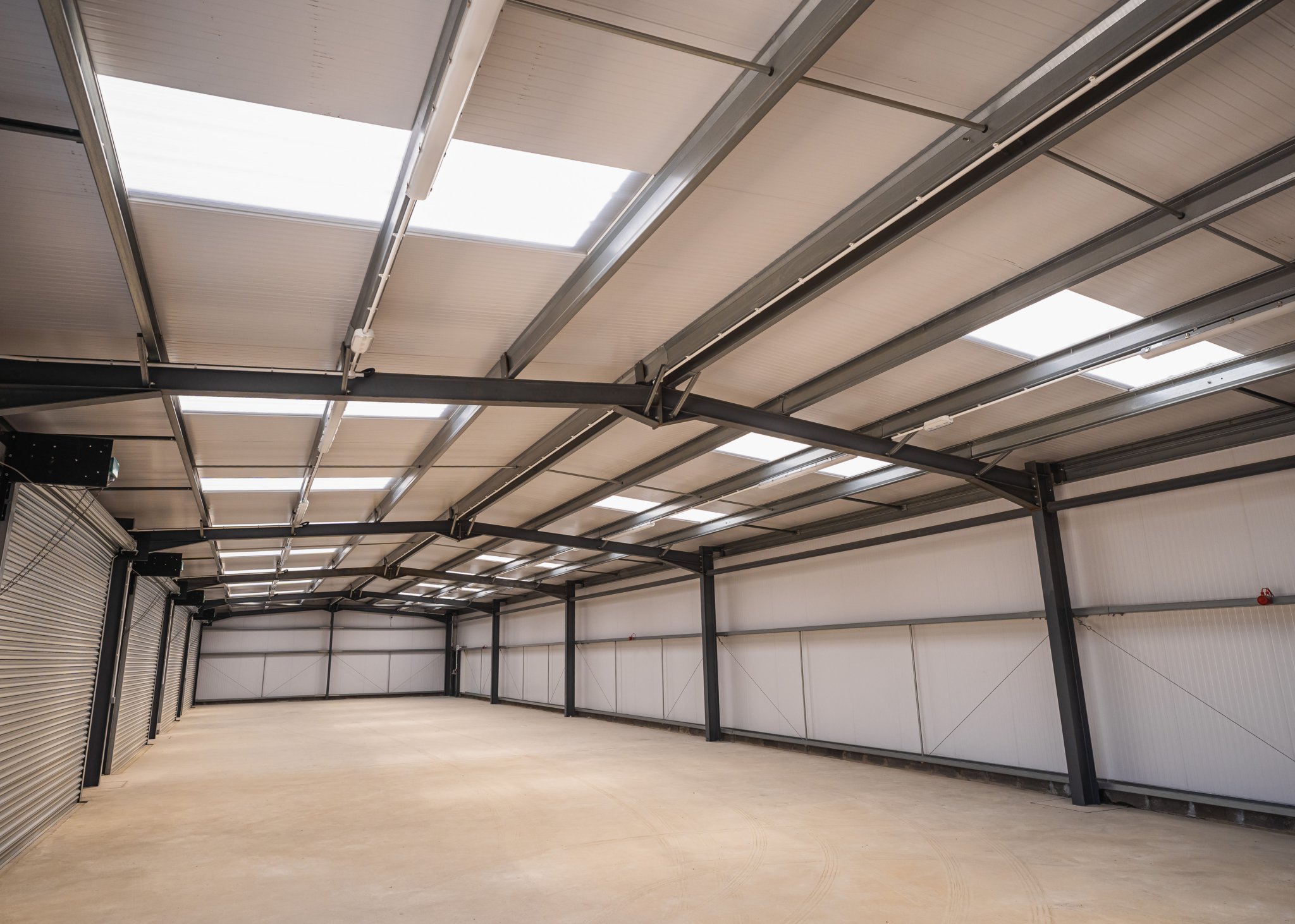 The new re-use shed is 'larger and lighter' than the previous one at Middle River Industrial Estate