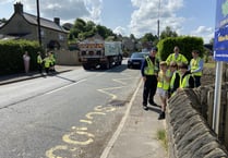 Two Rivers and police join Drybrook pupils for school speed check