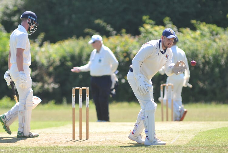 Devon Cricket League B Division. Chudleigh versus Bridestowe