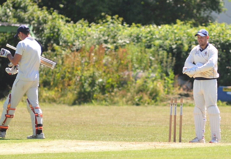 Devon Cricket League B Division. Chudleigh versus Bridestowe