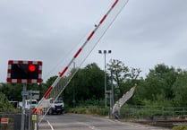Traffic and rail services affected after lorry crash at Lydney