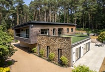 Eco-friendly house for sale is 'smart home' in "enchanting" woodlands