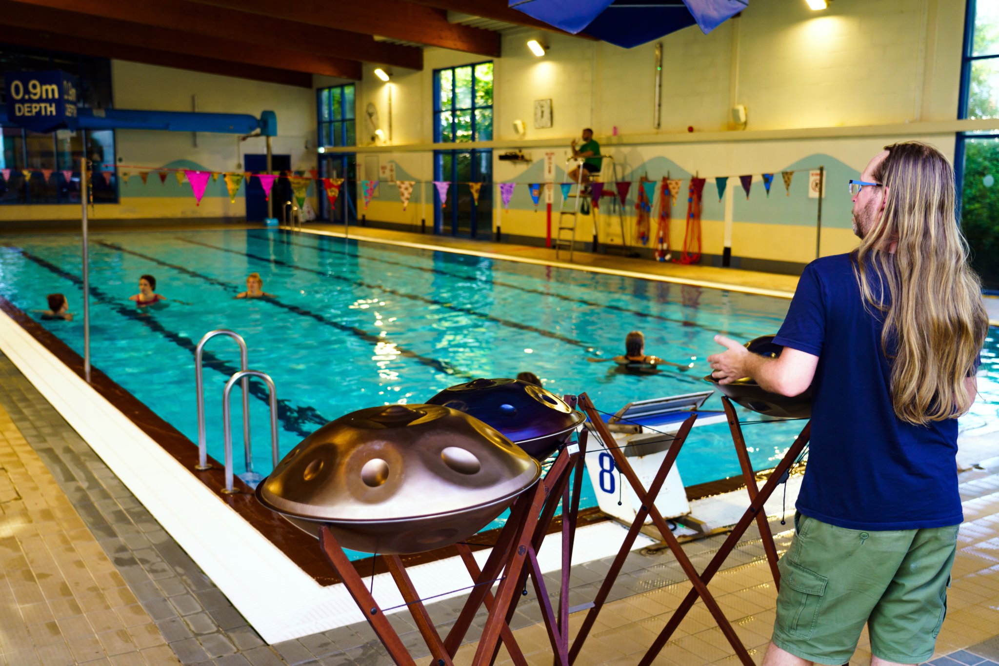 Lyndon Forster in the Leisure Centre