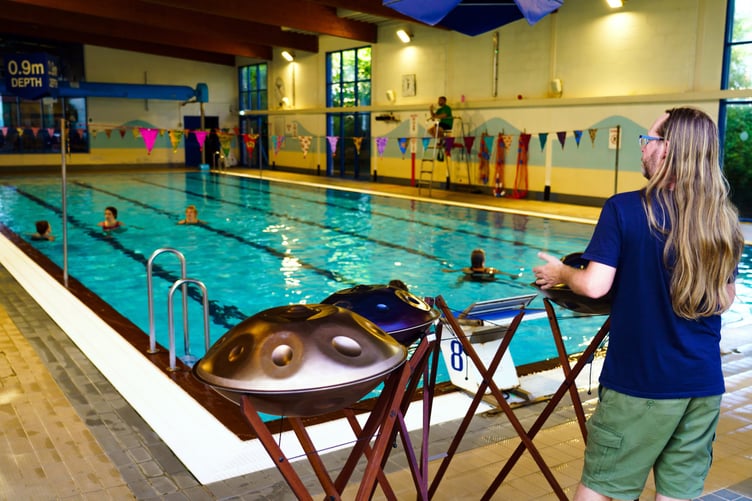 Lyndon Forster in the Leisure Centre