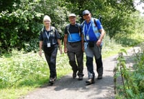 Keen walkers raise for Royal British Legion