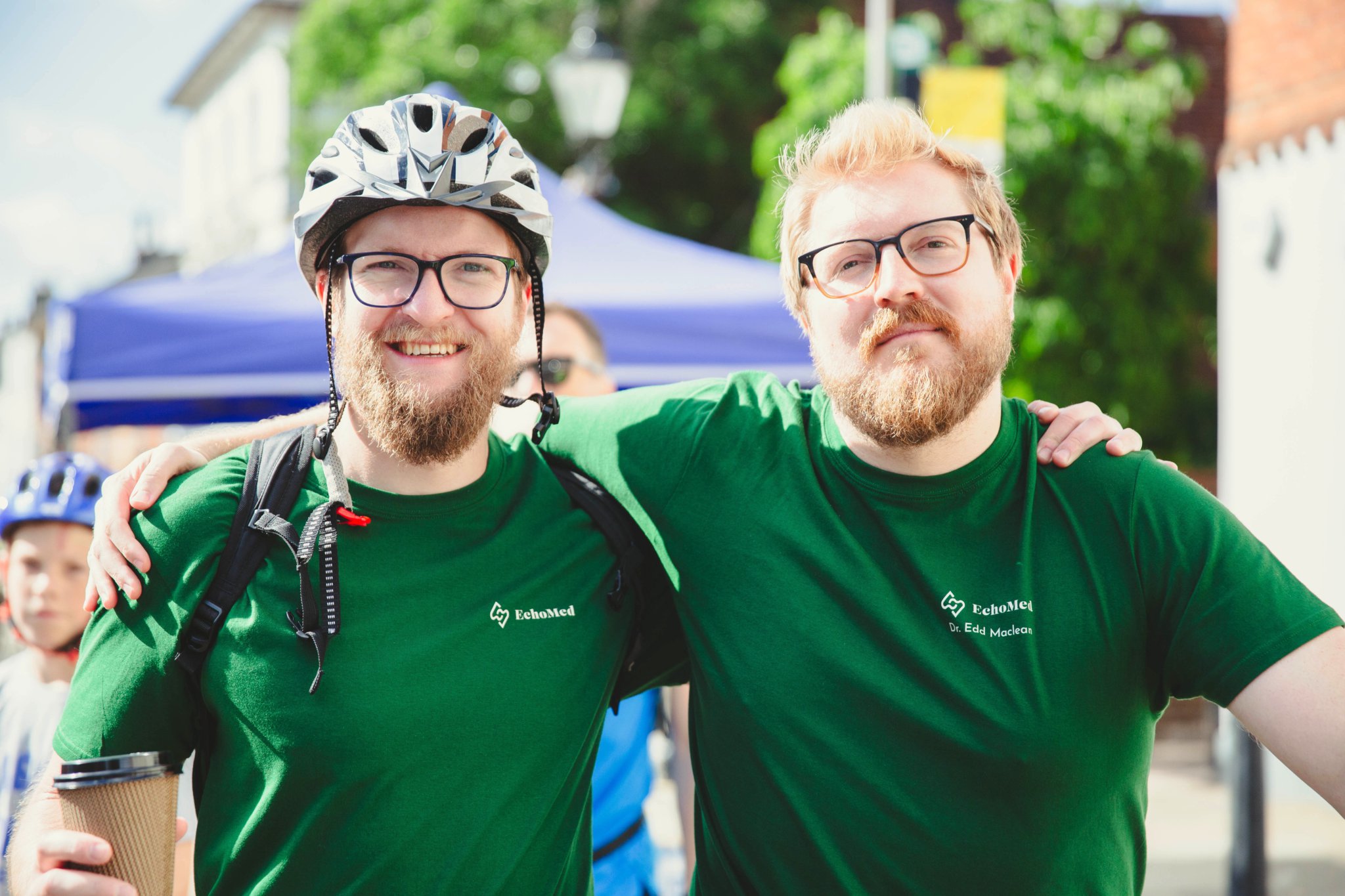 Farnham Charity Bike Ride 2023 gold sponsors EchoMed