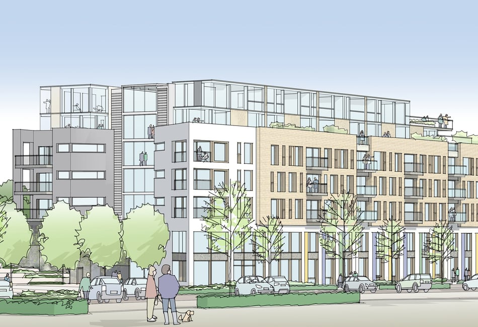 <p>The proposed health hub</p>