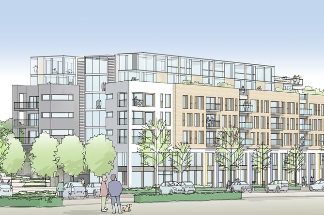 Proposed Bordon health hub, May 2023.