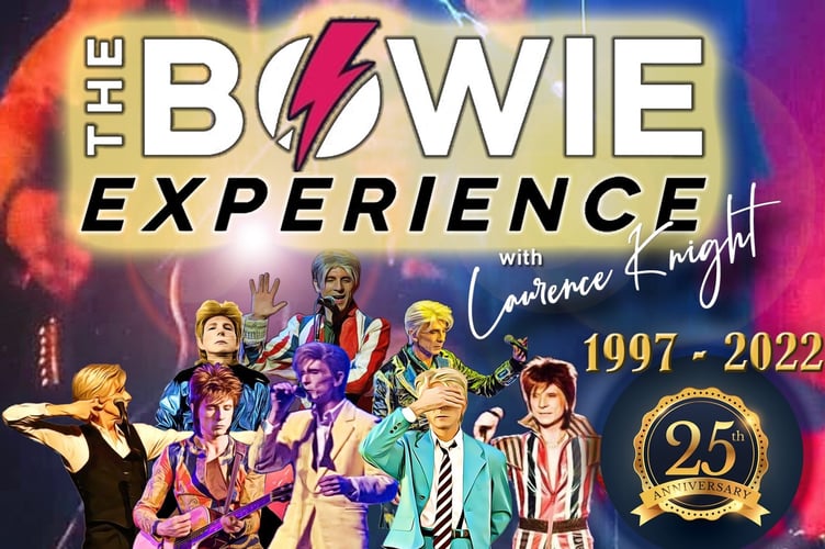 The Bowie Experience will headline ‘Legends’ night on the Saturday at this year's Phyllis Tuckwell Music in the Park