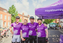 Letter: Big thanks to Farnham bike riders from Royal Surrey Charity