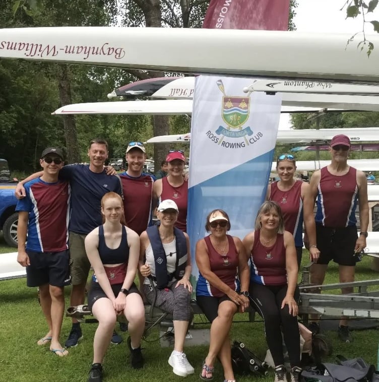 The Ross RC squad at Ironbridge