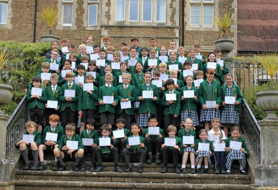 <p>Edgeborough School’s pupils achieved a 68 per cent success rate in this year’s UK Mathematics Trust (UKMT) junior mathematical challenge</p>