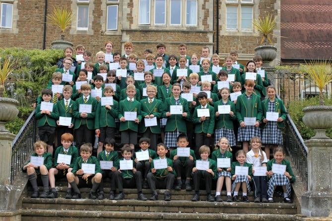 Maths challenge no problem for Edgeborough School pupils