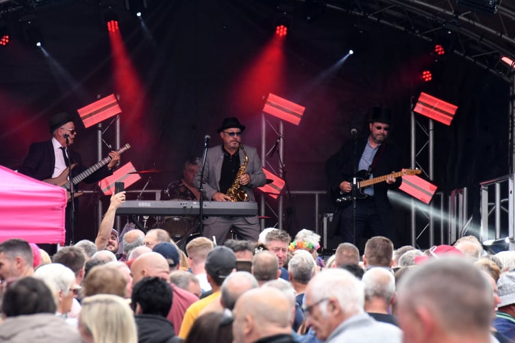 The Skabeats got the party started on the St John’s Street Stage on Saturday